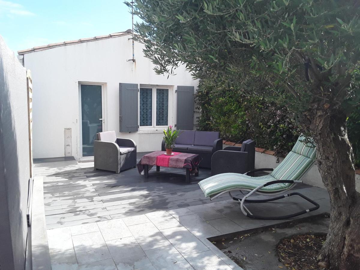 Maison Plage De La Cible A Saint Martin De Re 100 M De La Plage Villa Exterior photo